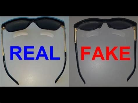 real vs fake versace glasses|Versace authentication check.